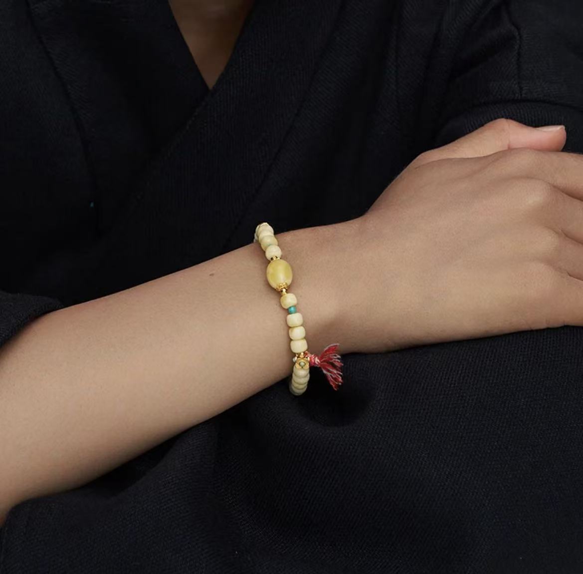 ZenWuxiang “Amber Series” Original Tibetan Wax Bracelet