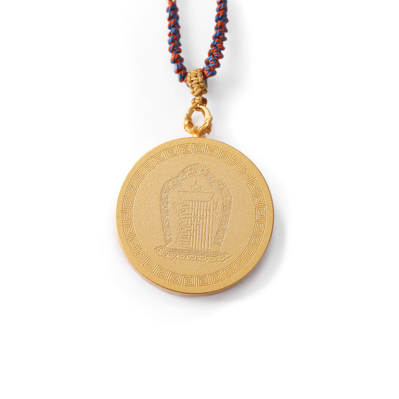 ZenWuxiang Padmasambhava Mantra Obstacle Removal Pendant