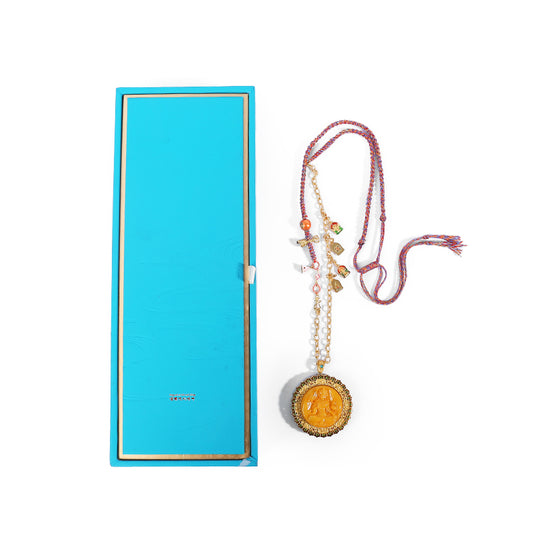 ZenWuxiang Beeswax Tara S925 Silver Pendant (Approx.26mm)