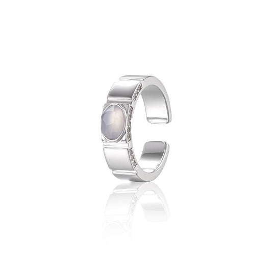 ZenWuxiang “Eternal Glacier Series” Open-Form Ring