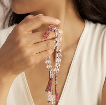 ZenWuxiang “Himalayan Crystal Series” Braided Cord Bracelet