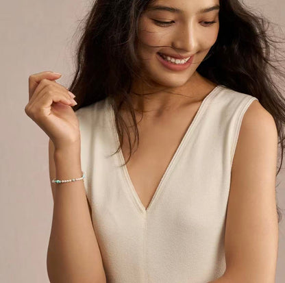 ZenWuxiang “Brilliant Pearl Series” Turquoise Bracelet