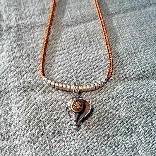 ZenWuxiang Dharma Conch Blessing Necklace