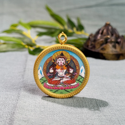 ZenWuxiang Tibetan Vajrasattva Thangka Purification Art