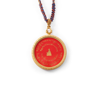 ZenWuxiang Padmasambhava Mantra Obstacle Removal Pendant