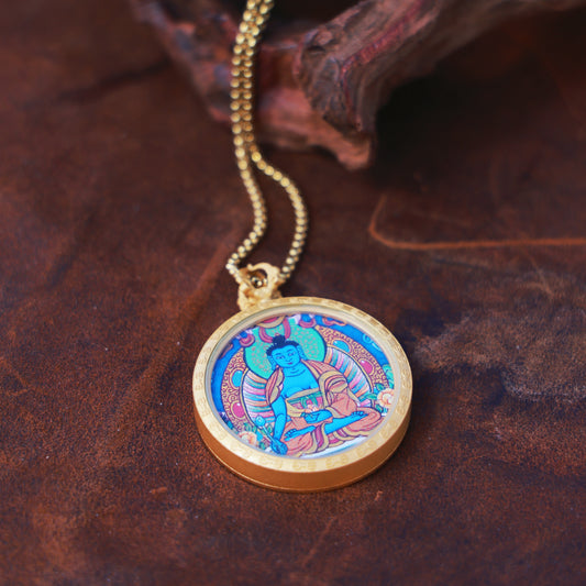 ZenWuxiang Tibetan Medicine Buddha Thangka Healing Art