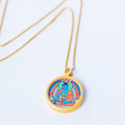 ZenWuxiang Tibetan Medicine Buddha Thangka Healing Art