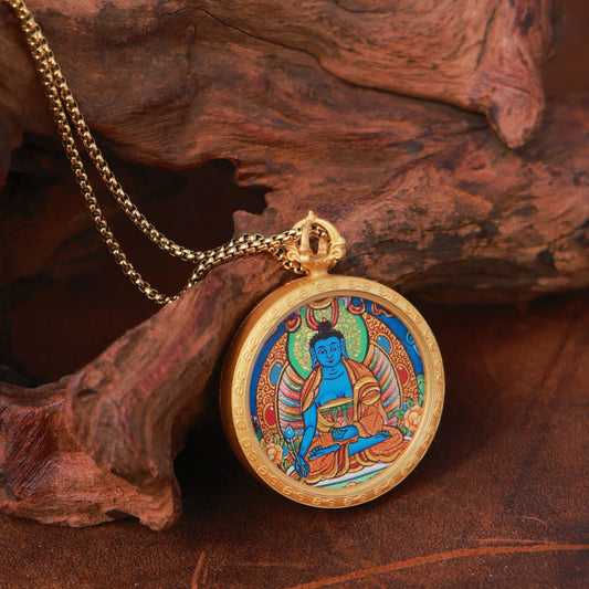 ZenWuxiang Tibetan Medicine Buddha Thangka Healing Art