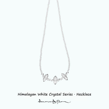 ZenWuxiang “Himalayan Crystal Series” Double Terminated Necklace