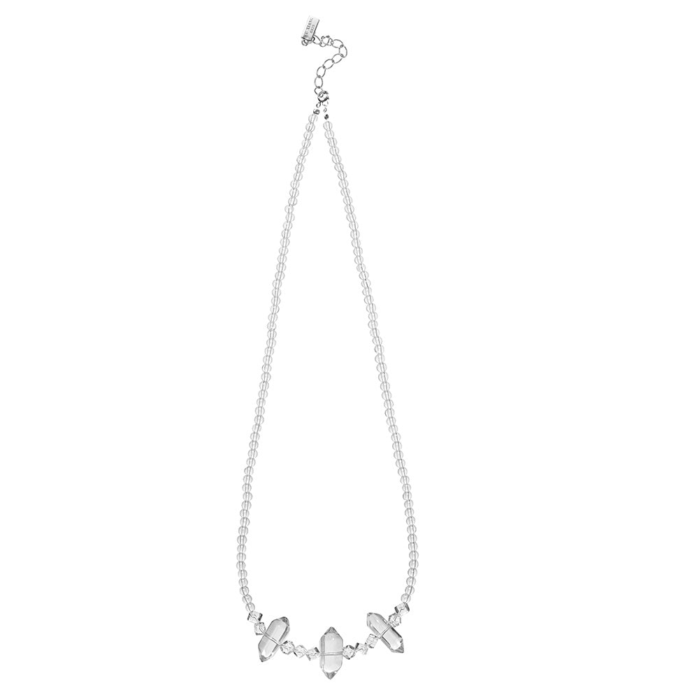 ZenWuxiang “Himalayan Crystal Series” Double Terminated Necklace