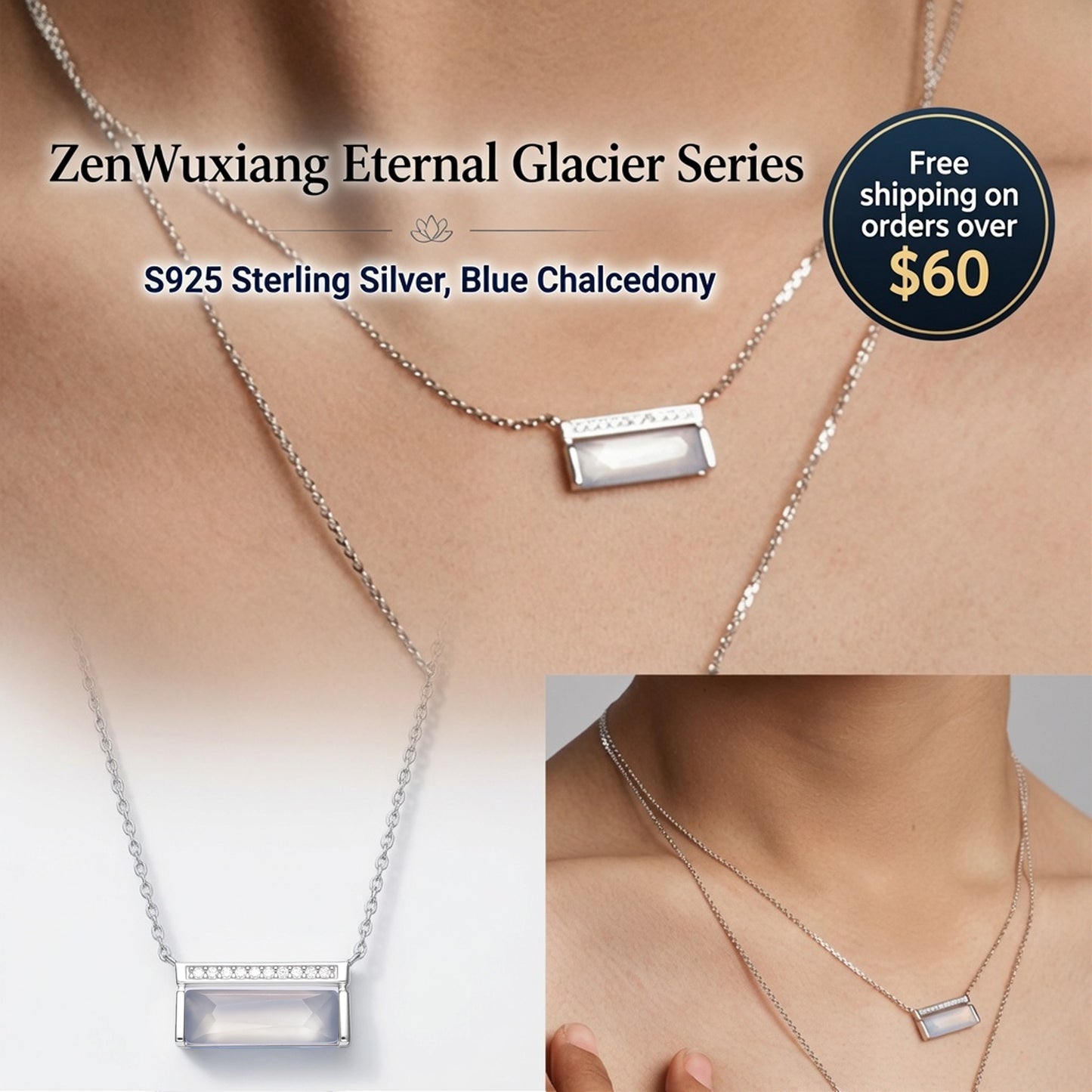 ZenWuxiang “Eternal Glacier Series” Slim Linear Pendant