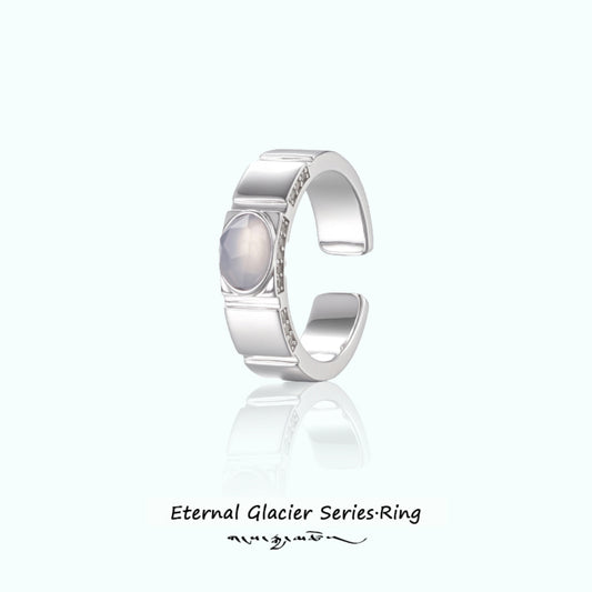 ZenWuxiang “Eternal Glacier Series” Open-Form Ring