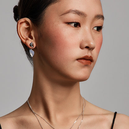 ZenWuxiang “Eternal Glacier Series” Duality Sculptural Studs