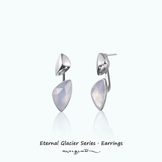ZenWuxiang “Eternal Glacier Series” Duality Sculptural Studs