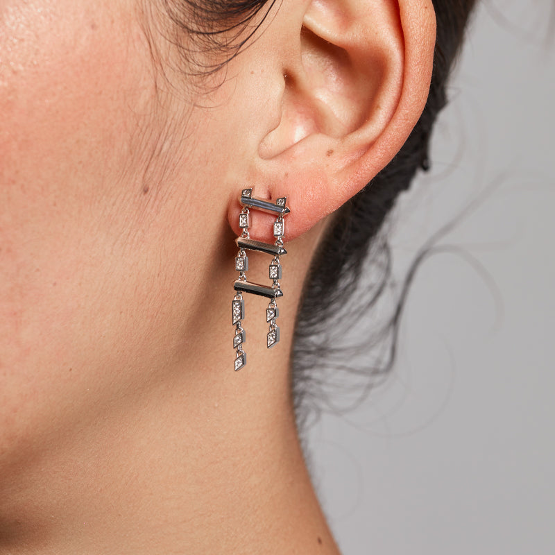 ZenWuxiang “Sky Staircase Series” Stud Earrings