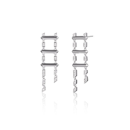 ZenWuxiang “Sky Staircase Series” Stud Earrings