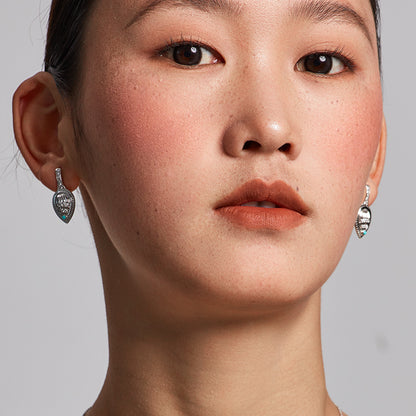 ZenWuxiang “Mountains Conch Series” Minimal Studs