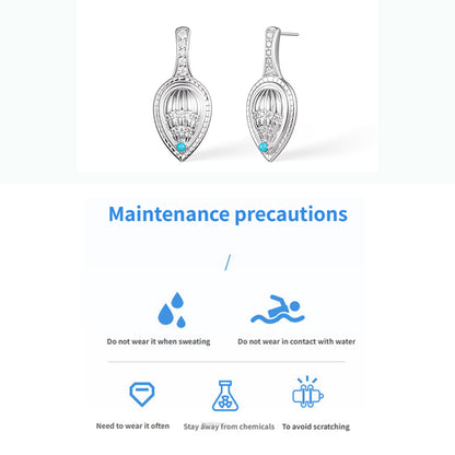ZenWuxiang “Mountains Conch Series” Minimal Studs