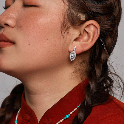 ZenWuxiang “Mountains Conch Series” Minimal Studs