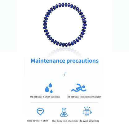ZenWuxiang “Sky Top Series” Straight-Cut Lapis Bracelet