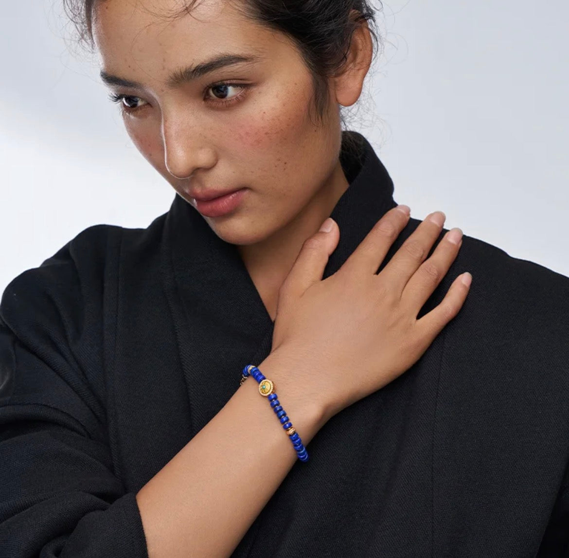 ZenWuxiang “Sky Top Series” Lapis Bracelet
