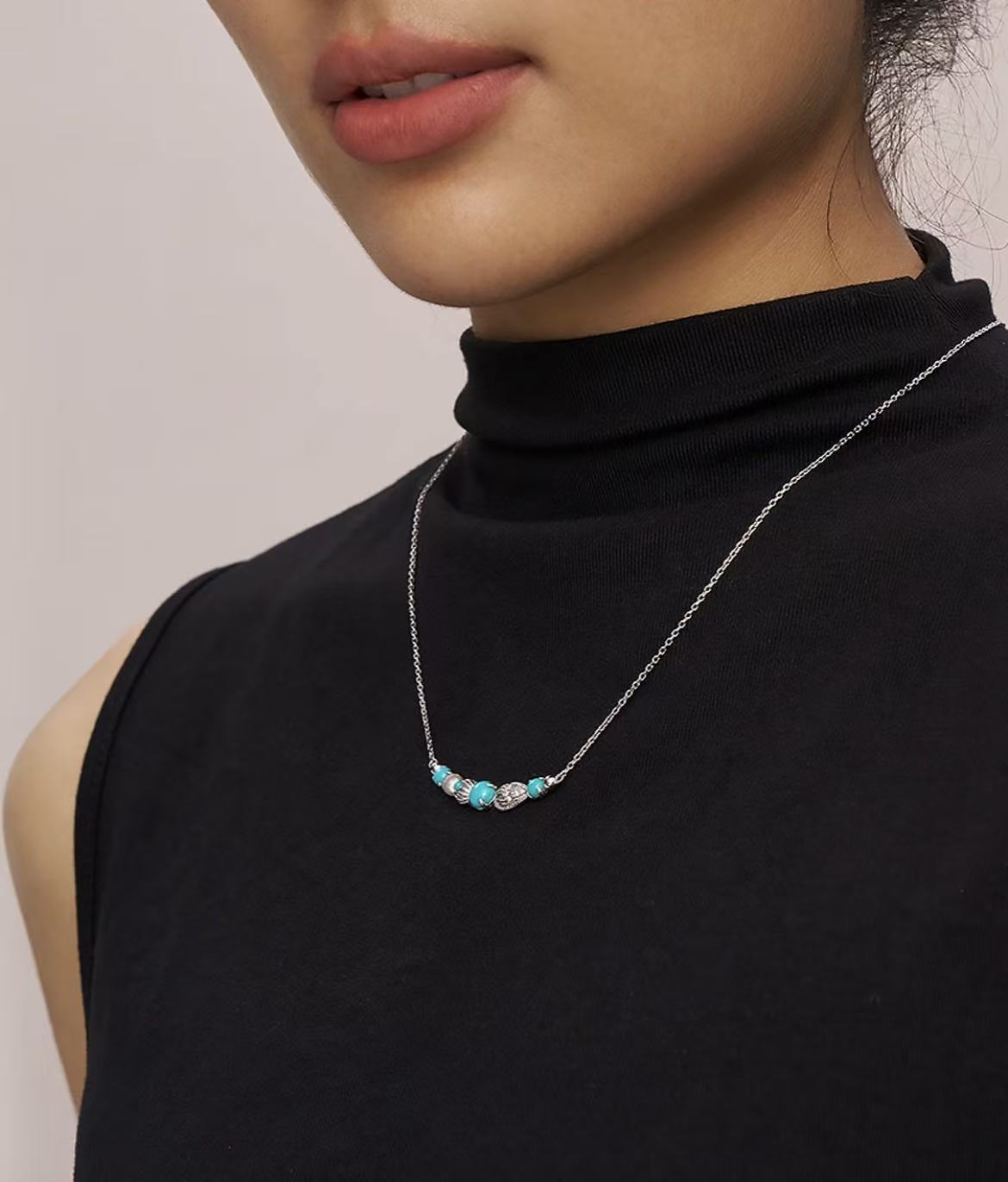 ZenWuxiang “Mountains Conch Series” Fluid Drop Earrings