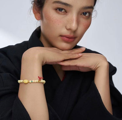 ZenWuxiang “Amber Series” Original Tibetan Wax Bracelet