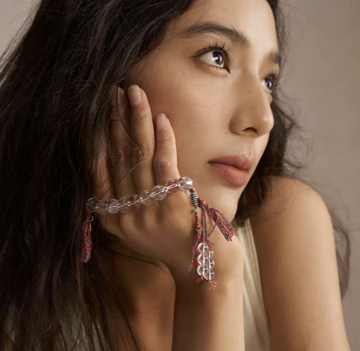 ZenWuxiang “Himalayan Crystal Series” Braided Cord Bracelet