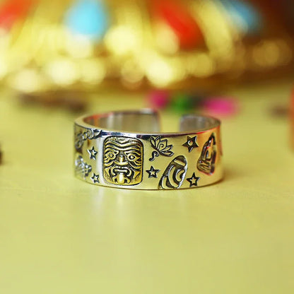 ZenWuxiang Zhaxi Lhamo Modern Cultural Ring